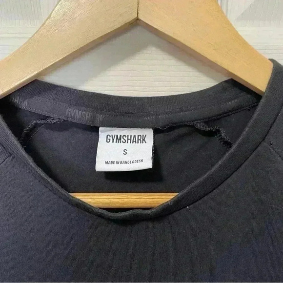 Gymshark Womens Black Short Sleeve Sz s - Picture 2 of 4